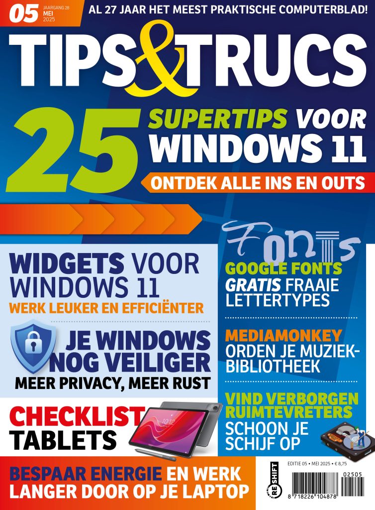 Cover Tips en Trucs — editie 05, Mei 2025