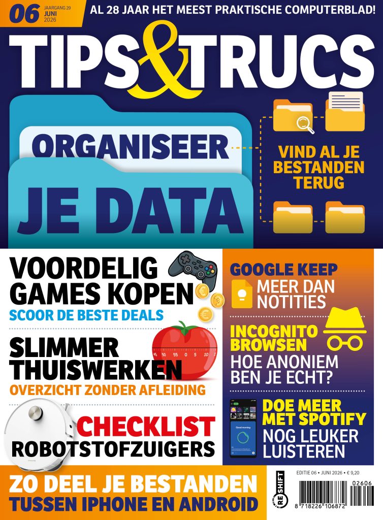 Cover Tips en Trucs — editie 06, Juni 2026