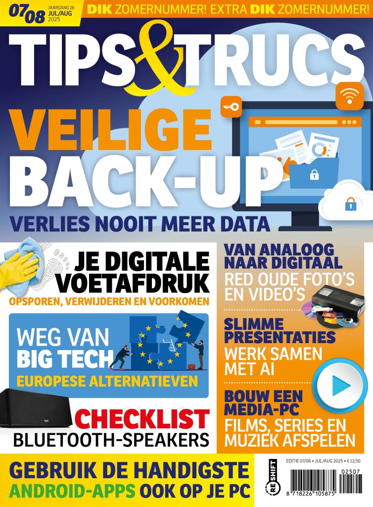 Cover Tips en Trucs — editie 07-08,  2025