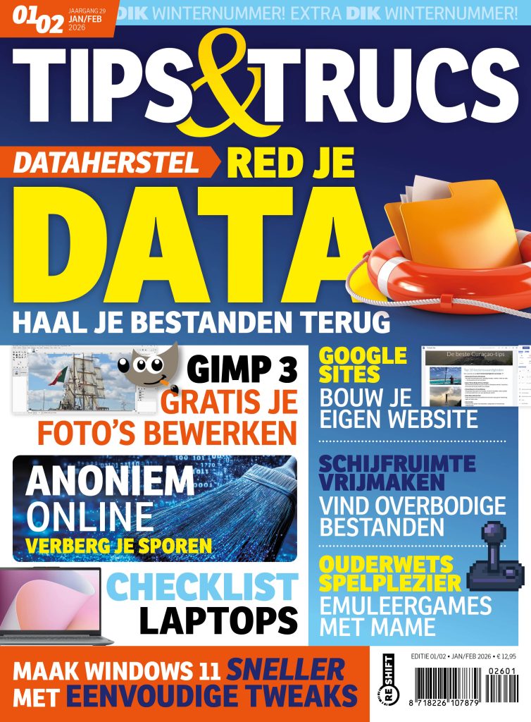 Cover Tips en Trucs — editie 01/02, JAN/FEB 2026