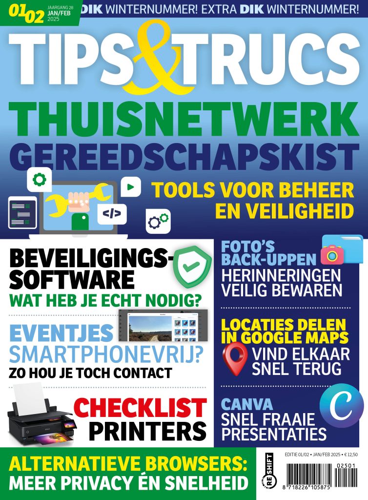 Cover Tips en Trucs — editie 01/02, JAN/FEB 2025