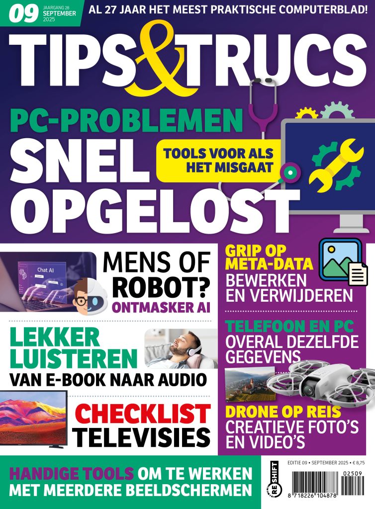 Cover Tips en Trucs — editie 09, September 2025