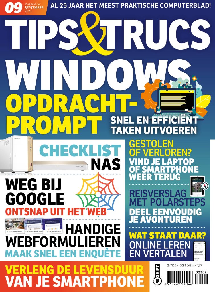 Cover Tips en Trucs — editie 09, September 2023