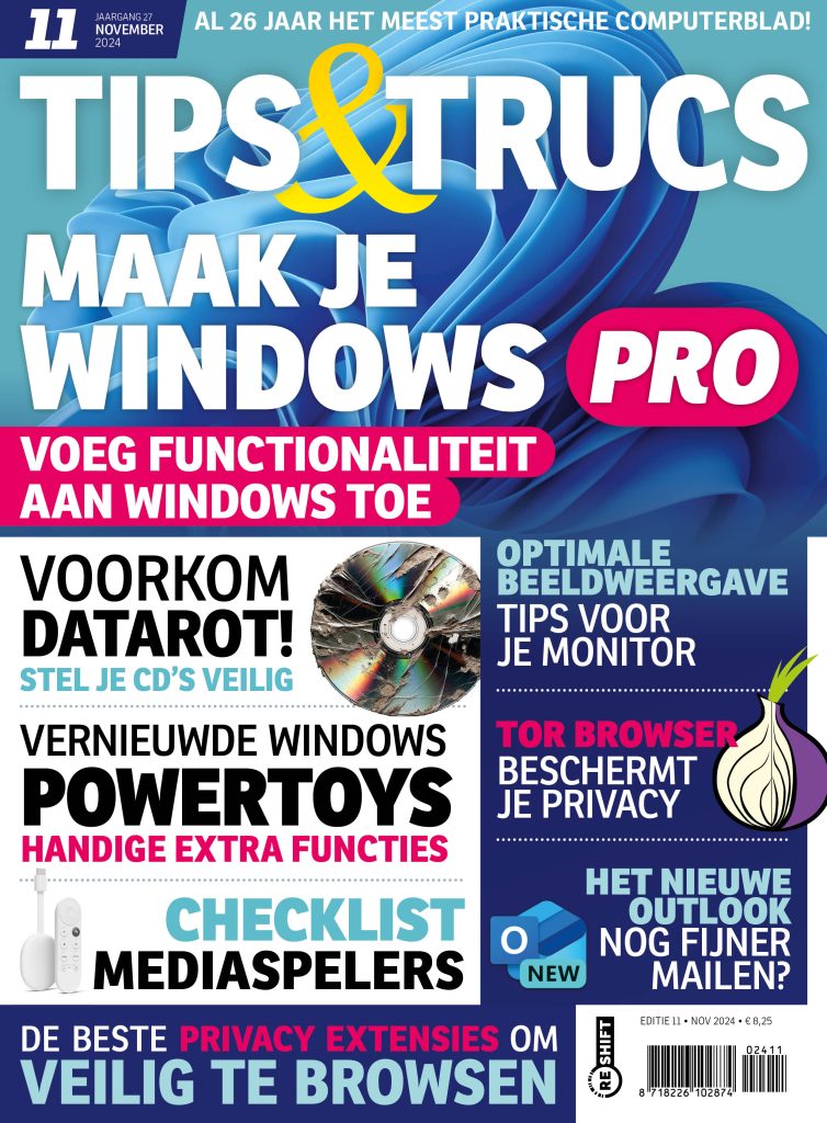 Cover Tips en Trucs — editie 11, November 2024
