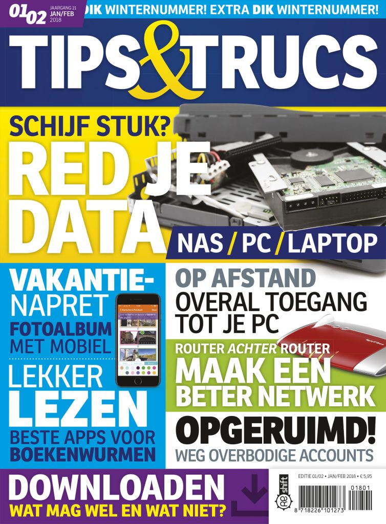 Cover Tips en Trucs — editie 01/02, JAN/FEB 2018