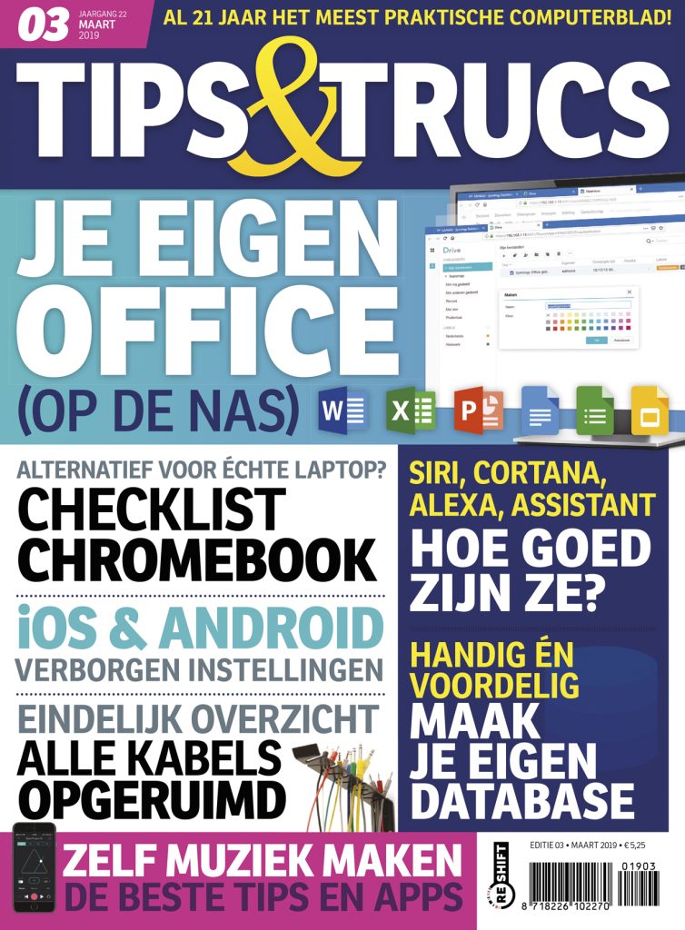 Cover Tips en Trucs — editie 03, Maart 2019