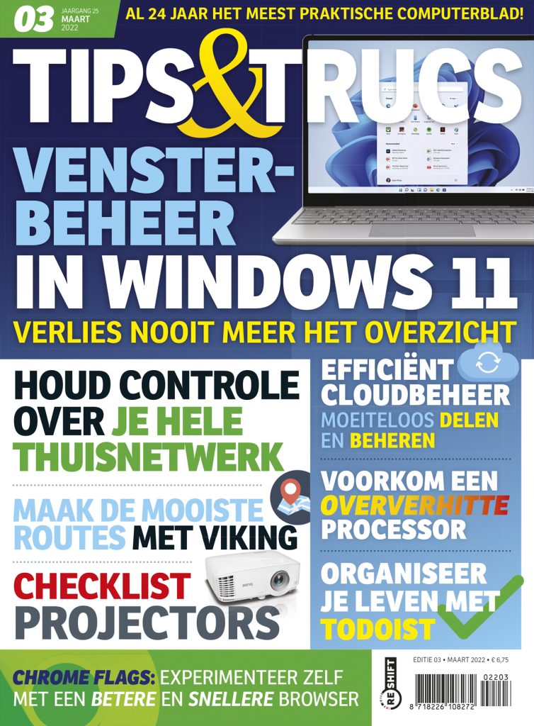 Cover Tips en Trucs — editie 03, Maart 2022