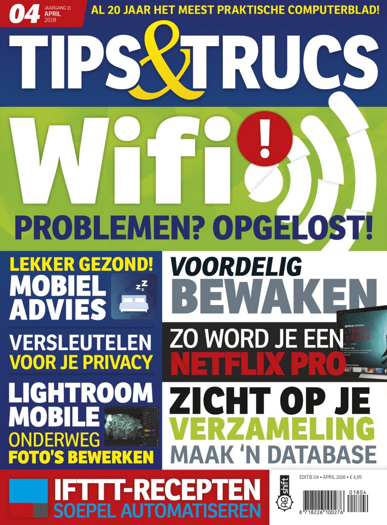 Cover Tips en Trucs — editie 04, April 2018