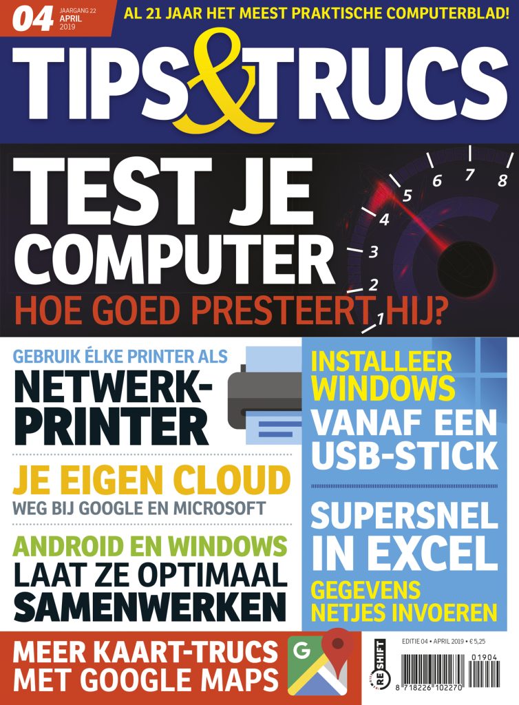 Cover Tips en Trucs — editie 04, April 2019