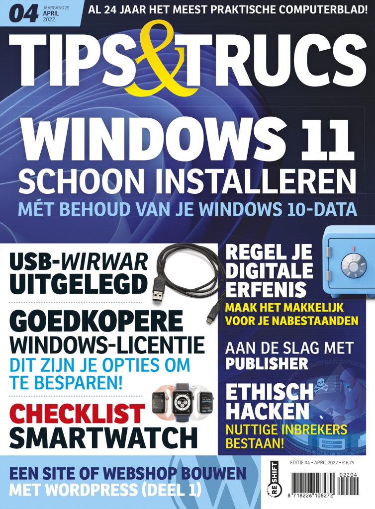 Cover Tips en Trucs — editie 04, April 2022