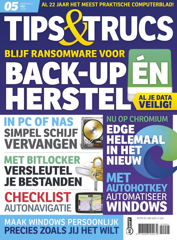 Cover Tips en Trucs — editie 05, Mei 2020