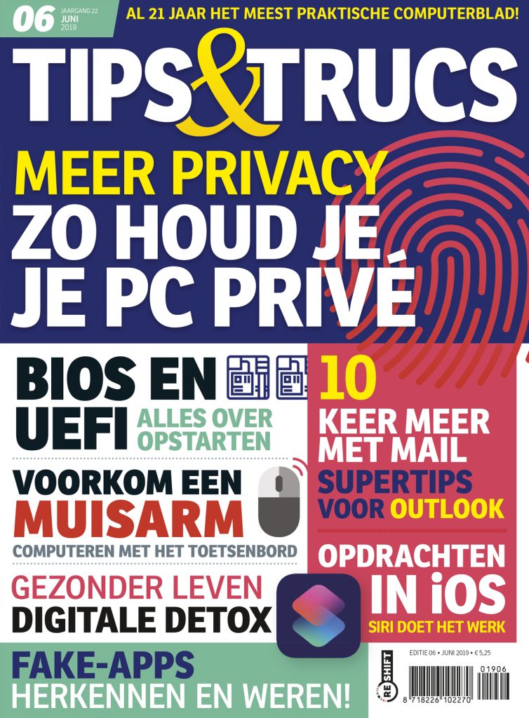 Cover Tips en Trucs — editie 06, Juni 2019
