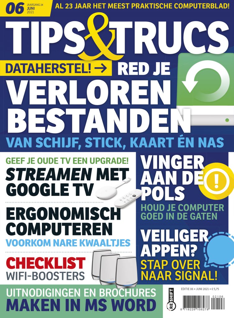 Cover Tips en Trucs — editie 06, Juni 2021
