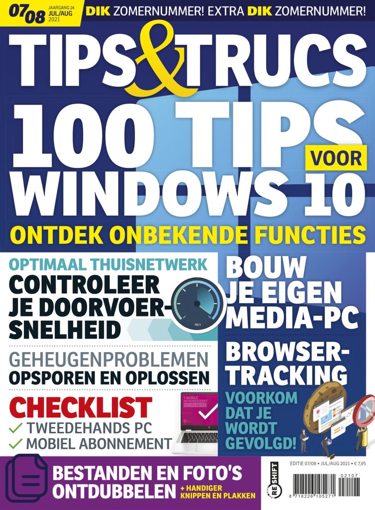 Cover Tips en Trucs — editie 07/08, JULI/AUG 2021