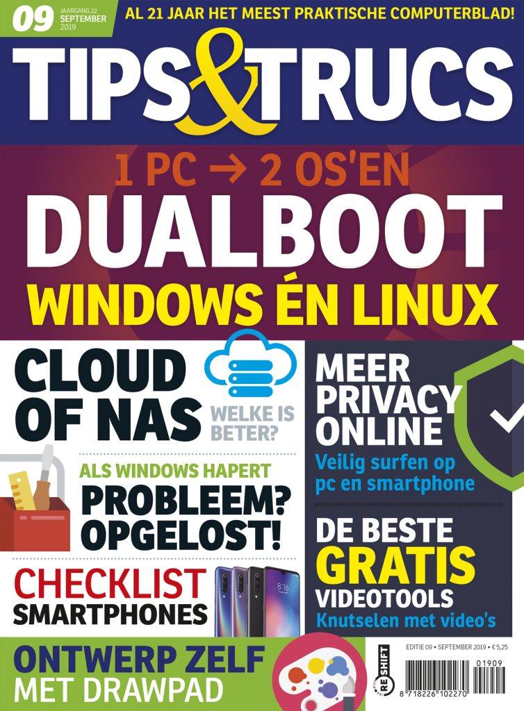 Cover Tips en Trucs — editie 09, September 2019