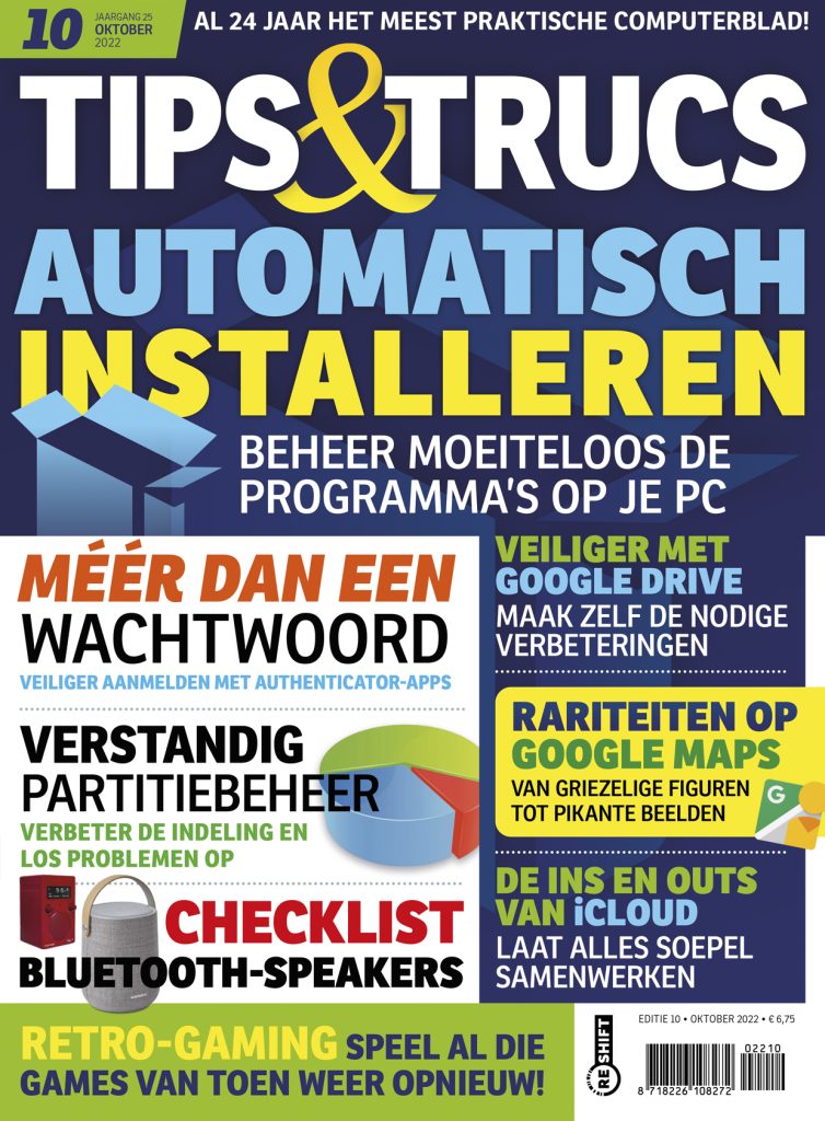 Cover Tips en Trucs — editie 10, Oktober 2022