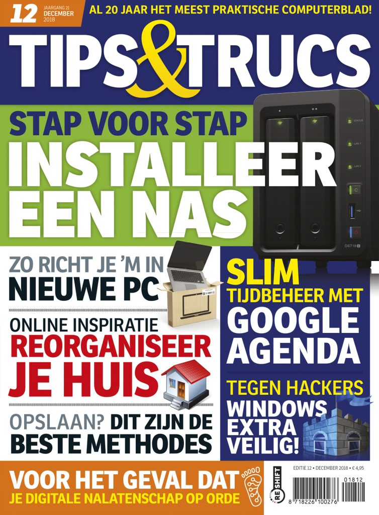 Cover Tips en Trucs — editie 12, December 2018