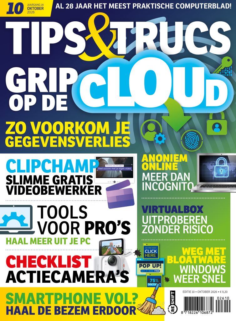 Cover Tips en Trucs — editie 10, Oktober 2026