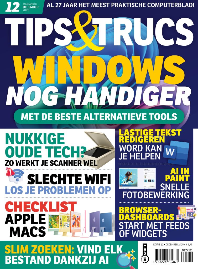 Cover Tips en Trucs — editie 12, December 2025