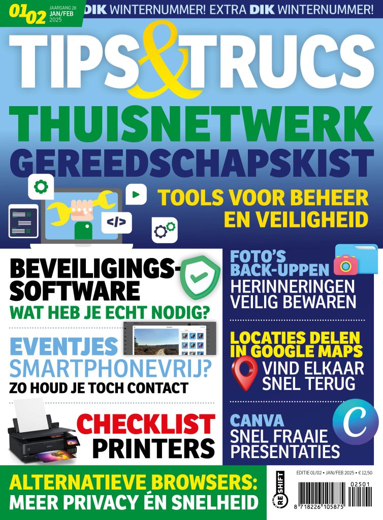 Cover Tips en Trucs — editie 01-02,  2025